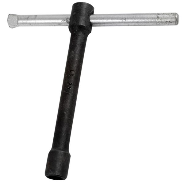 Chave T Curta de 140mm com Soquete Fixo Quadrado de 8mm CRFERRAMENTAS-CR-295