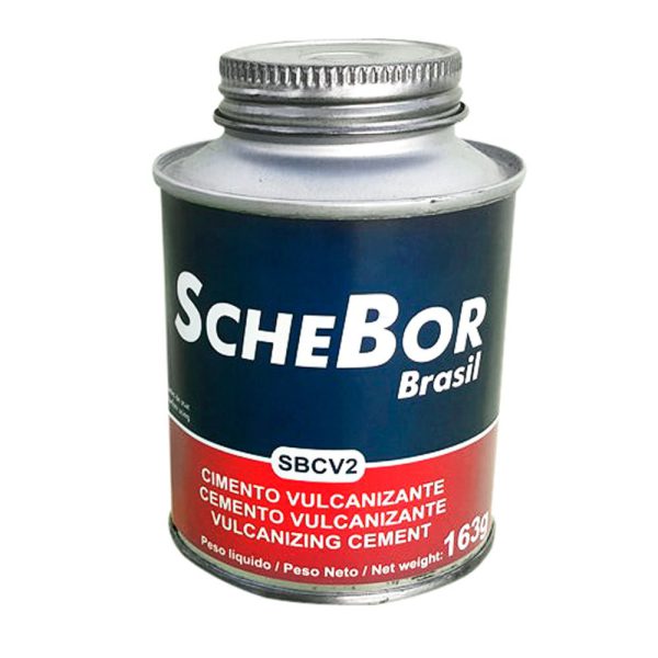 Cimento vulcanizante a Frio Lata de 163g SCHEBOR-RSBCV2