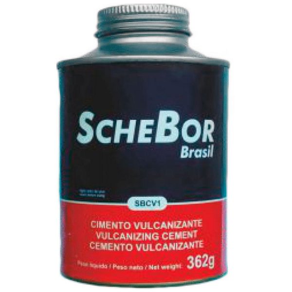 Cimento Vulcanizante a Frio Lata de 362g SCHEBOR-RSBCV1