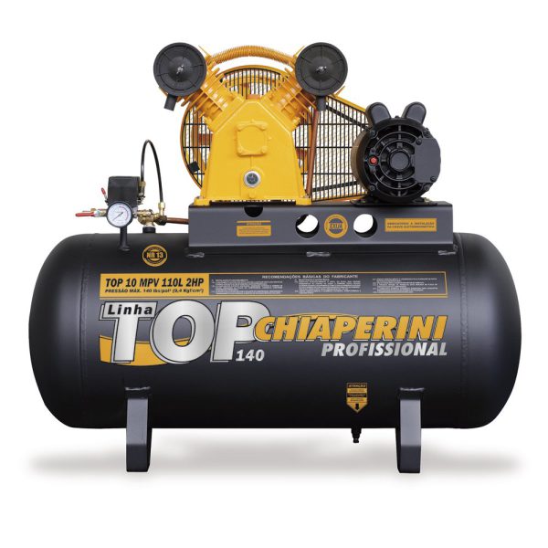 Compressor de Ar 10 Pés 110L 2HP 110/220V