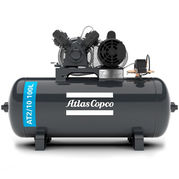 Compressor de Ar Média Pressão 10 Pés 100L 2HP 110/220V Atlas Copco ATLASCOPCO-8975703074