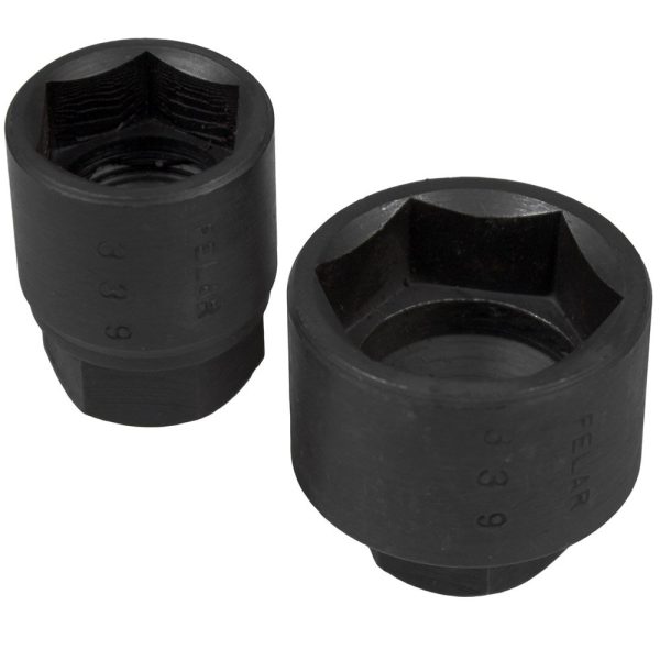 Conjunto com 2 Chaves Sextavadas para Porca do Amortecedor Dianteiro e Traseiro Fiat FELAR-339