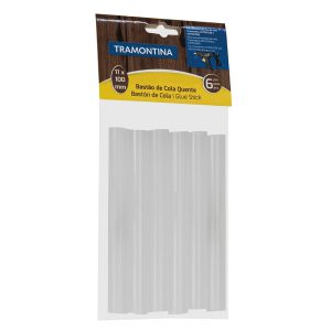 Conjunto de Bastão de Cola Quente 11 x 100 mm 6 Peças TRAMONTINA-43756341