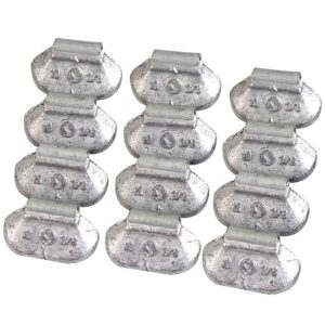 Contrapeso de 10 Gramas Universal para Rodas de Aço com 100 Peças STAMPJET-1010
