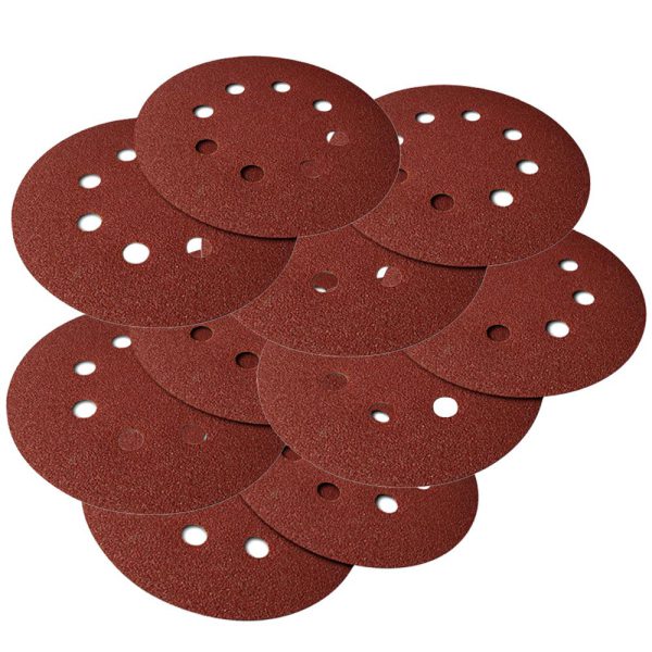Disco de Lixa 225mm Grão 60 Óxido de Alumínio com 10 Unidades WBR-873560