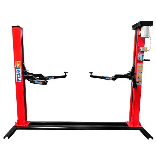 Elevador Automotivo Vermelho 2.5 Toneladas 220V Trifásico Vermelho FORTG-8802