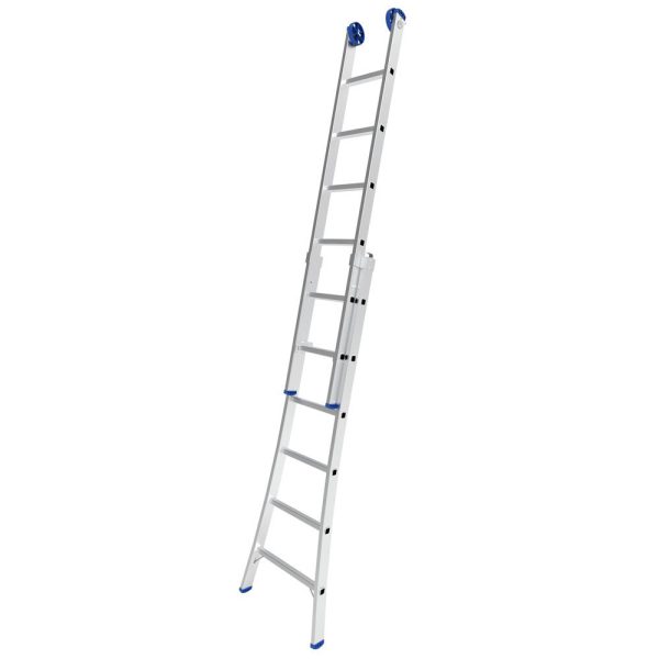 Escada Extensível 3 em 1 2x6 Degraus em Alumínio MOR-5202