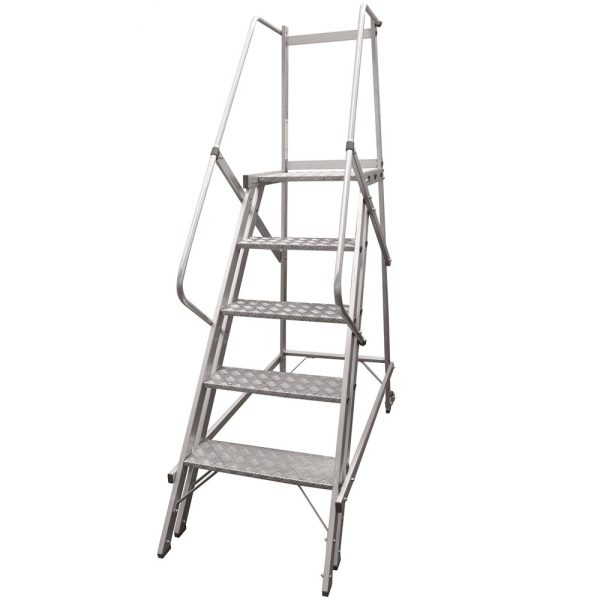 Escada Plataforma Trepadeira 4 Degraus 1,25m ESCALEVE-TRE-1,25