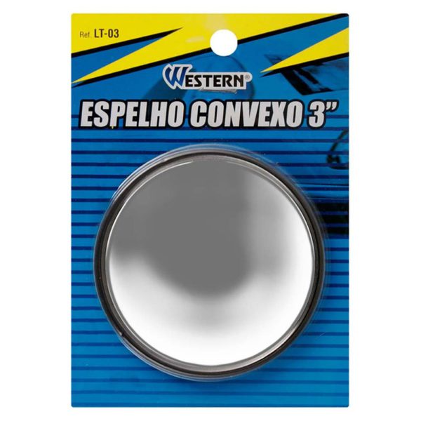 Espelho Convexo de 3 Pol. WESTERN-LT-03