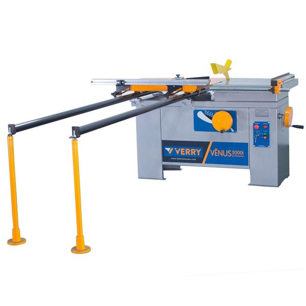 Esquadrejadeira Vênus 2000mm com Eixo Inclinável Sem Motor VERRY MÁQUINAS-VÊNUS2000i