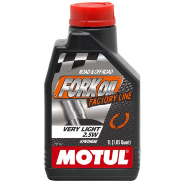 Fluido 1L Fork Oil Factory Line 2,5W Very Ligh para Garfos e Amortecedores MOTUL-MT074