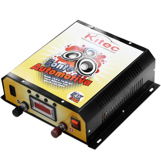 Fonte Automotiva Bivolt Saída de 14,4v - 180A KITEC-FAK180A
