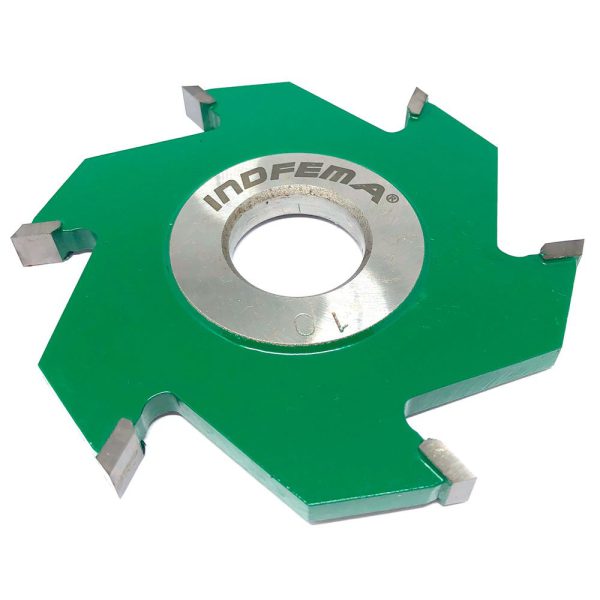 Fresa Ranhura HW 125 x 10 x 30mm com 6 Dentes INDFEMA-1800.14