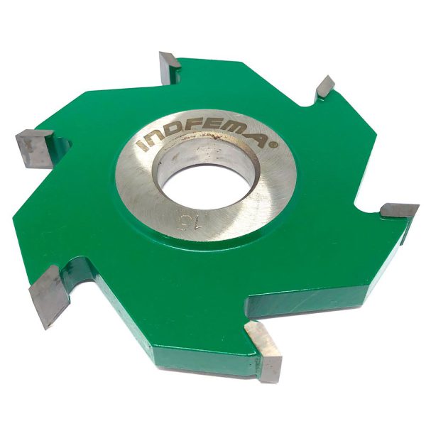 Fresa Ranhura HW 125 x 15 x 30mm com 6 Dentes INDFEMA-1800.16