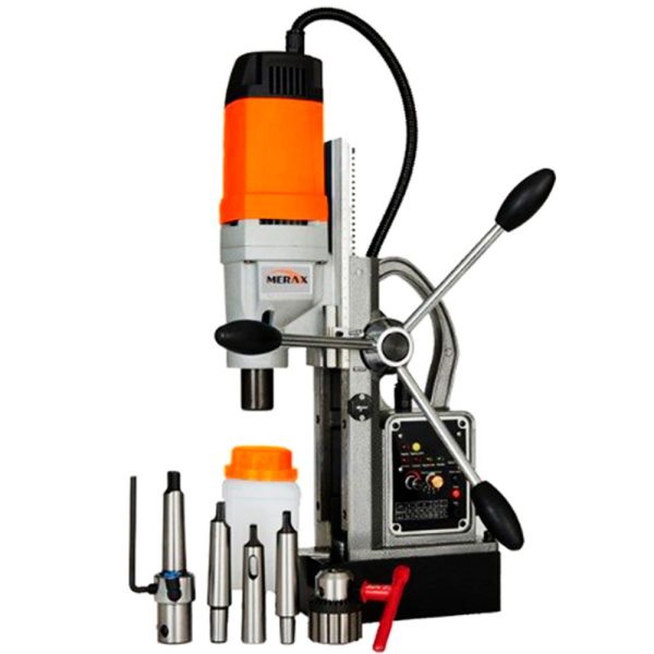 Furadeira FE50M de Base Magnética 1700W 220V com Acessórios FE-50M. MERAX-FE5000