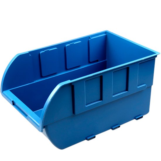 Gaveta Plástica Azul para Componentes N°7 MARCON-7A