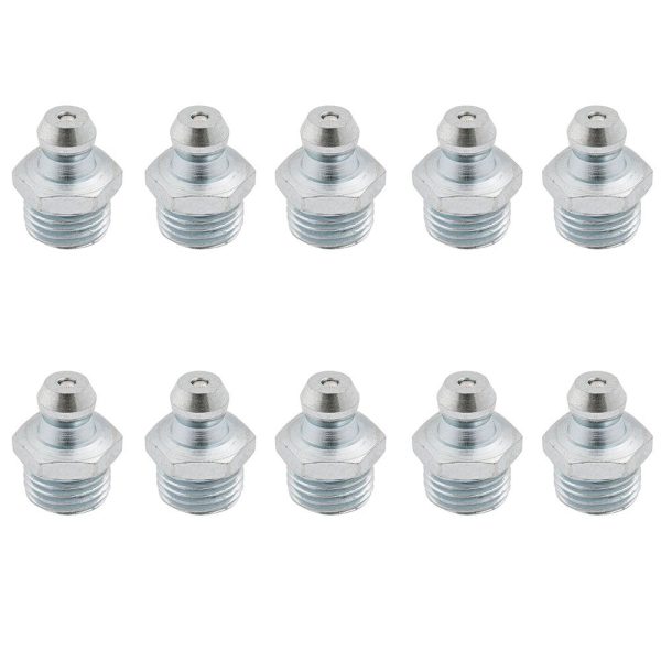 Graxeira M 8 mm Reta Passo 1 com 10 Peças VONDER-5128008000