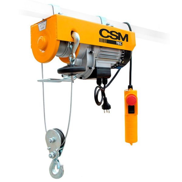 Guincho Elétrico de Cabo de Aço 200Kg 220V CSM-TEC-100