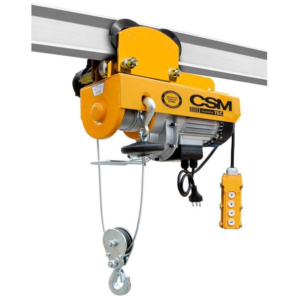 Guincho Elétricos TEC 300/600 de Cabo de Aço Mono 220V com Trole sem Caçamba CSM-71000501