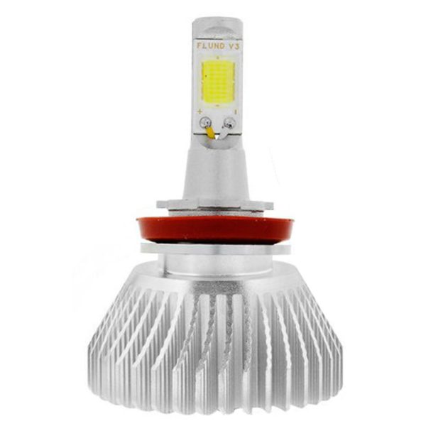 Kit Lâmpada de LED H8 32W 2800 Lúmens 6000K para Farol Automotivo H-TECH-HT-XLH8