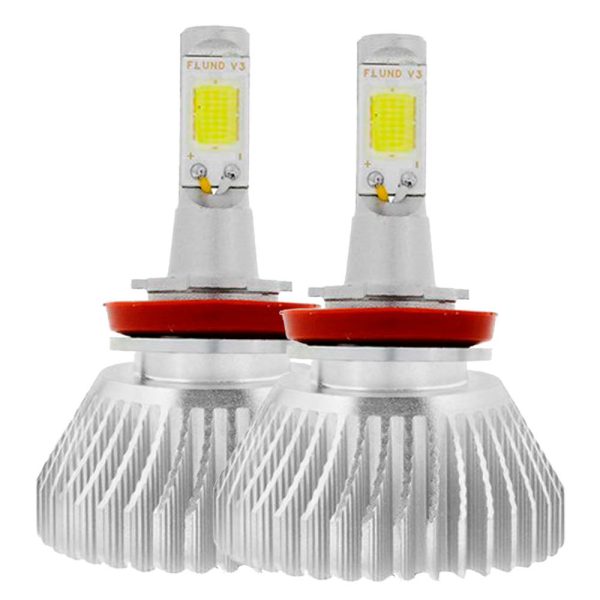 Kit Lâmpada de LED H9 32W 2800 Lúmens 6000K para Farol Automotivo com 2 Unidades H-TECH-HT-XLH9