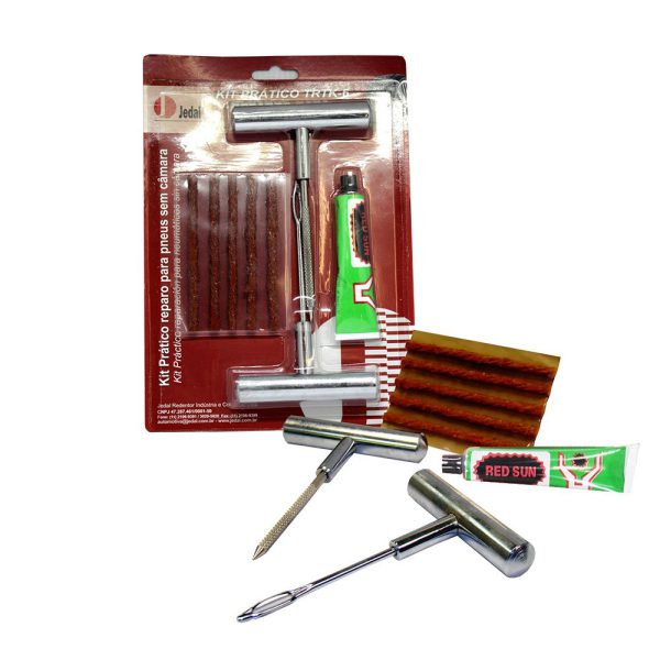 Kit Prático de Reparo para Pneus JEDAL-TRTK-6