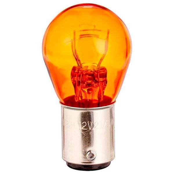 Lâmpada Automotiva de Pisca S25 21/5W 24V Laranja BAY15D 10 Unidades MULTILASER-AU856
