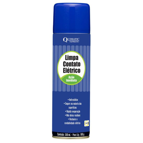Limpa Contato Elétrico de Ação Imediata Spray 300ml QUIMATIC-GA1