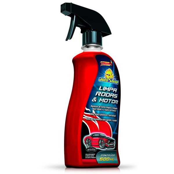 Limpa Rodas e Motor 500ml. AUTO SHINE-15012