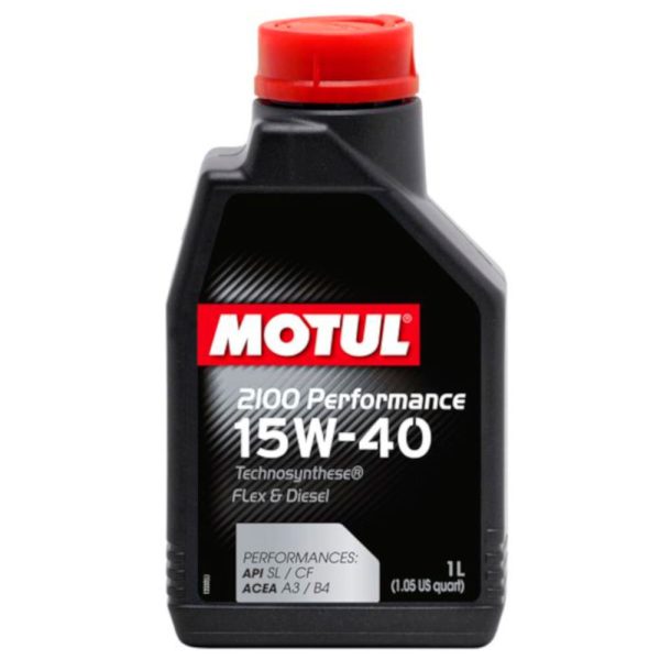 Lubrificante 15W- 40 1L Performance para Motores 4T MOTUL-MT413