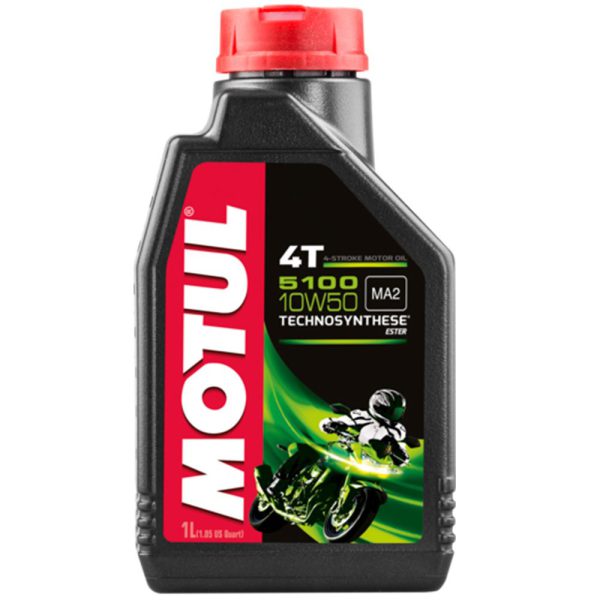 Lubrificante Ester 4T 1L 10W50 para Motor de Motos Technosynthese MOTUL-MT376