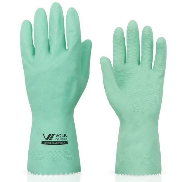 Luva Verniz Silver Verde Standard - Média VOLK-10.51.038.03-M