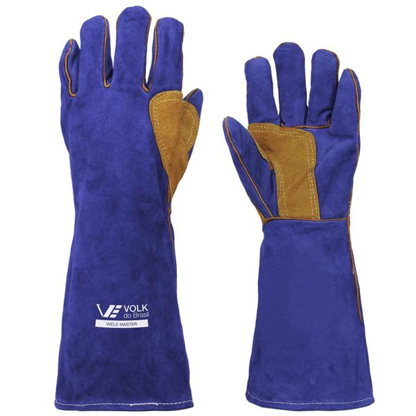 Luva de Couro Multiuso Weld Master VOLK-107502431