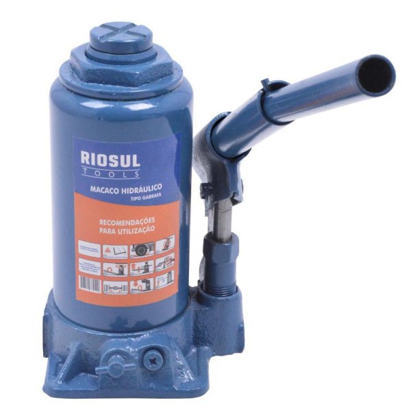 Macaco Hidráulico tipo Garrafa 16 Toneladas RIOSUL TOOLS-R070007