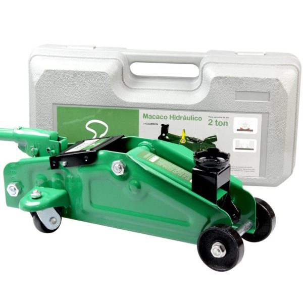 Macaco Jacaré 2 Toneladas com Maleta POTENTE BRASIL-JAC02MBOX