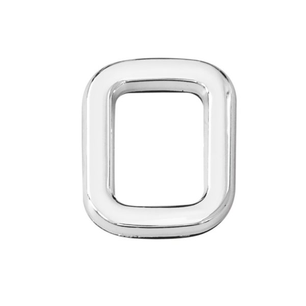 Número 0 Cromado em ABS 39mm BEMFIXA-8861
