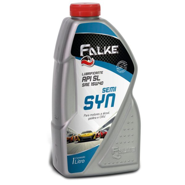 Óleo Lubrificante API SL SAE 15W40 Semi Syn 1L FALKE-T3FA0052