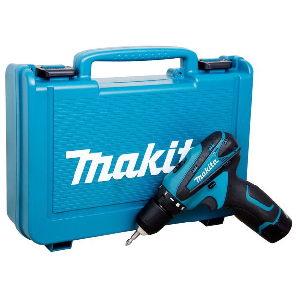 Parafusadeira Furadeira 3/8 Pol. 2 Baterias 12V Max Carregador e Maleta MAKITA-DF330DWE