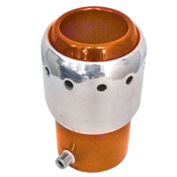 Ponteira para Escapamento Linha Turbo 032 Reta 2 1/16 Pol. Laranja ESTAMPARIA PAULISTA-EP-034