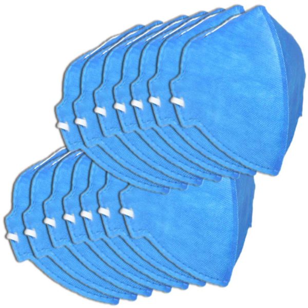 Respirador Semi-Facial PFF1 Dobrável sem Válvula GRAZIA-KIT-1001