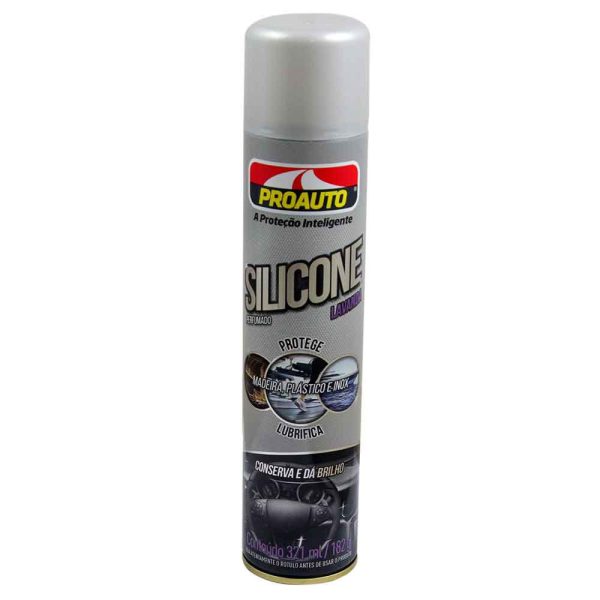 Silicone Aerosol Lavanda de 321ml PROAUTO-4125