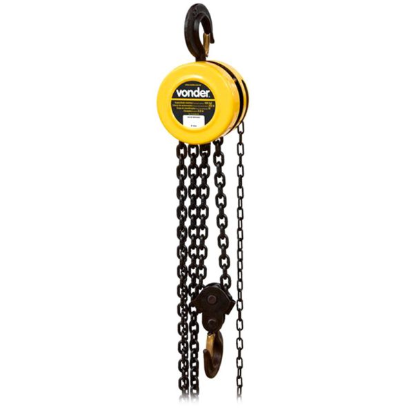Talha manual 500kg com Corrente de 5m VONDER-6143005050