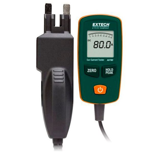 Testador de Corrente Automotiva 80A EXTECH-AUT80