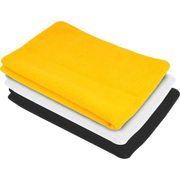 Toalha de Microfibra 40 cm x 40 cm 300 G/M2 Gsm Jogo com 3 Peças VONDER-6364040040