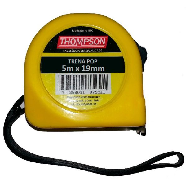 Trena Color 5m x 19mm com Trava THOMPSON-774