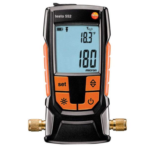 Vacuômetro Digital 552 com Bluetooth para Sistema de Refrigeração TESTO-552