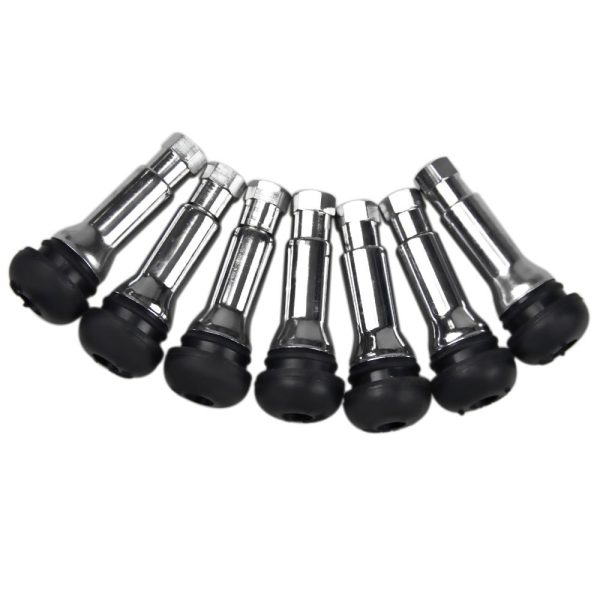 Válvula TR414 Cromada Para Pneus sem Câmara 50 Unidades JEDAL-821414AC