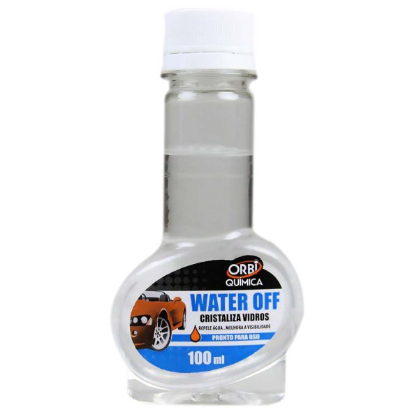 Water Off - Cristalizador de Vidros 100 ML ORBI-1575