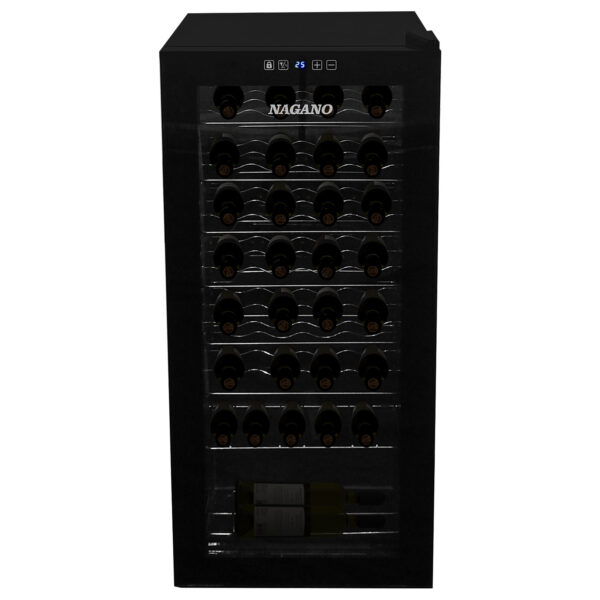 Adega de Vinhos Climatizada 32 Garrafas 94 L Display Digital Compressor