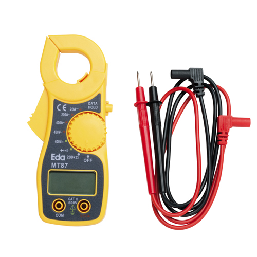 Alicate Amperímetro Digital MT 87 Resistência 200K Ohms